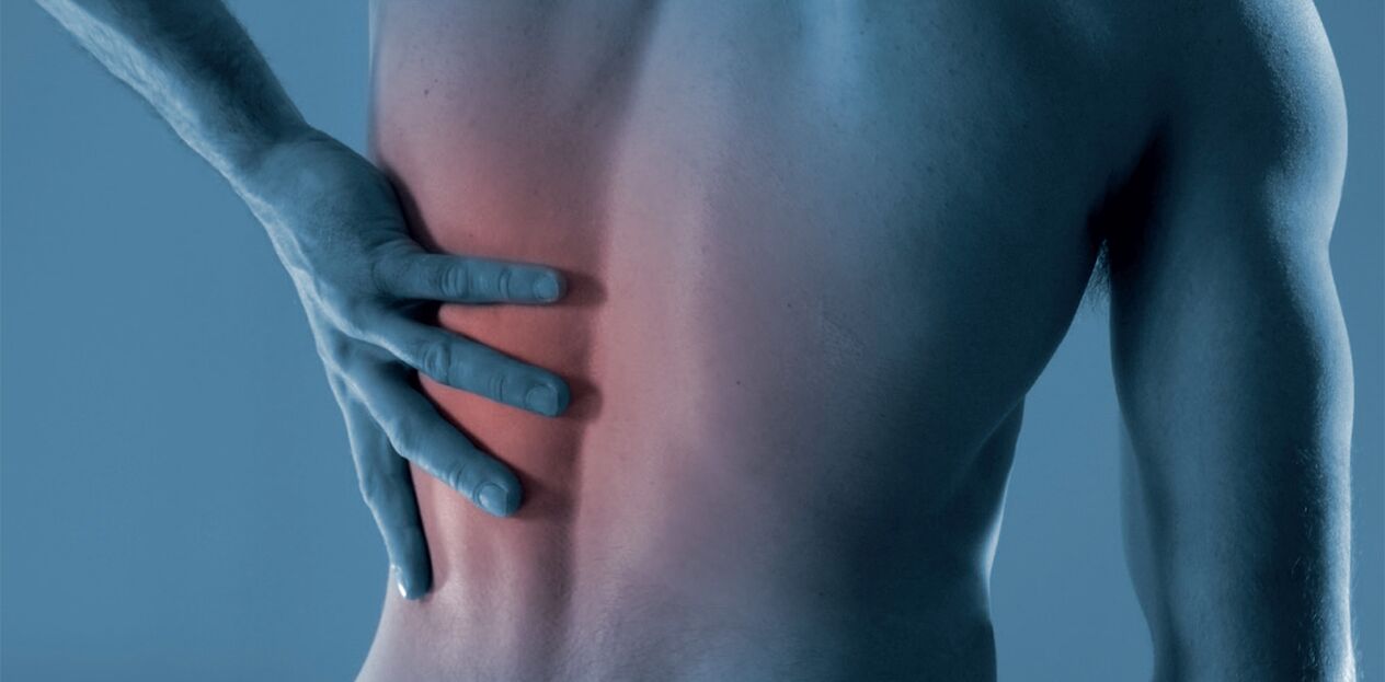 Πόνος στην πλάτη στην οσφυϊκή περιοχή